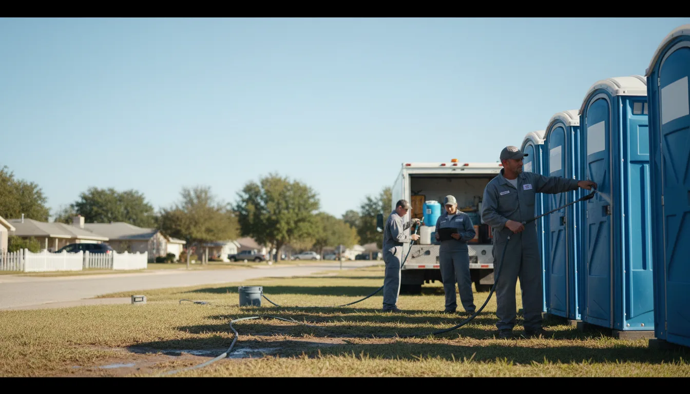 Long-Term Portable Toilet Rental in Ridgeville, SC near me